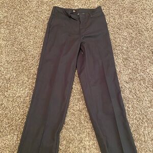 Dickies Black Chinos Classic Straight-Leg